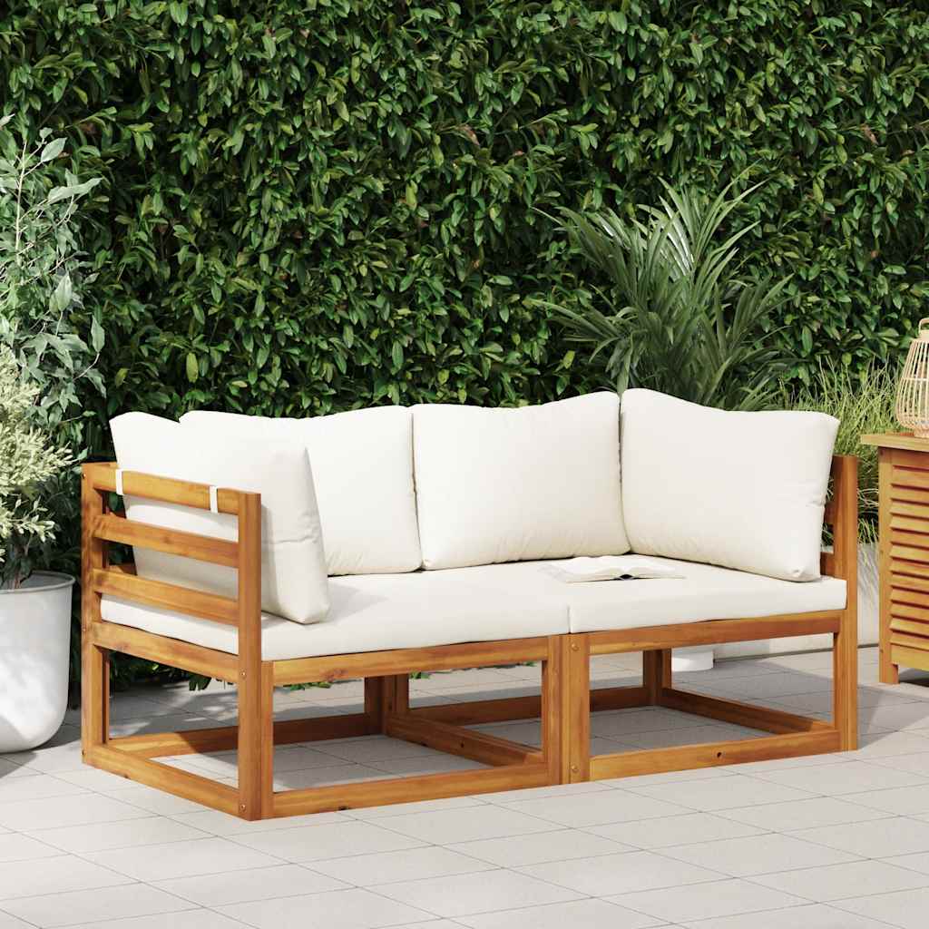 Modular Corner Sofas 2 pcs. with cushions Modular