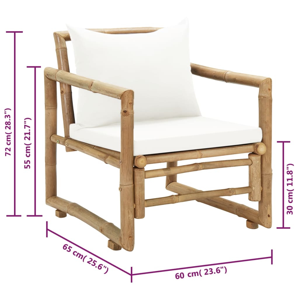 garden chairs, 2 pieces, with cushions and pillows