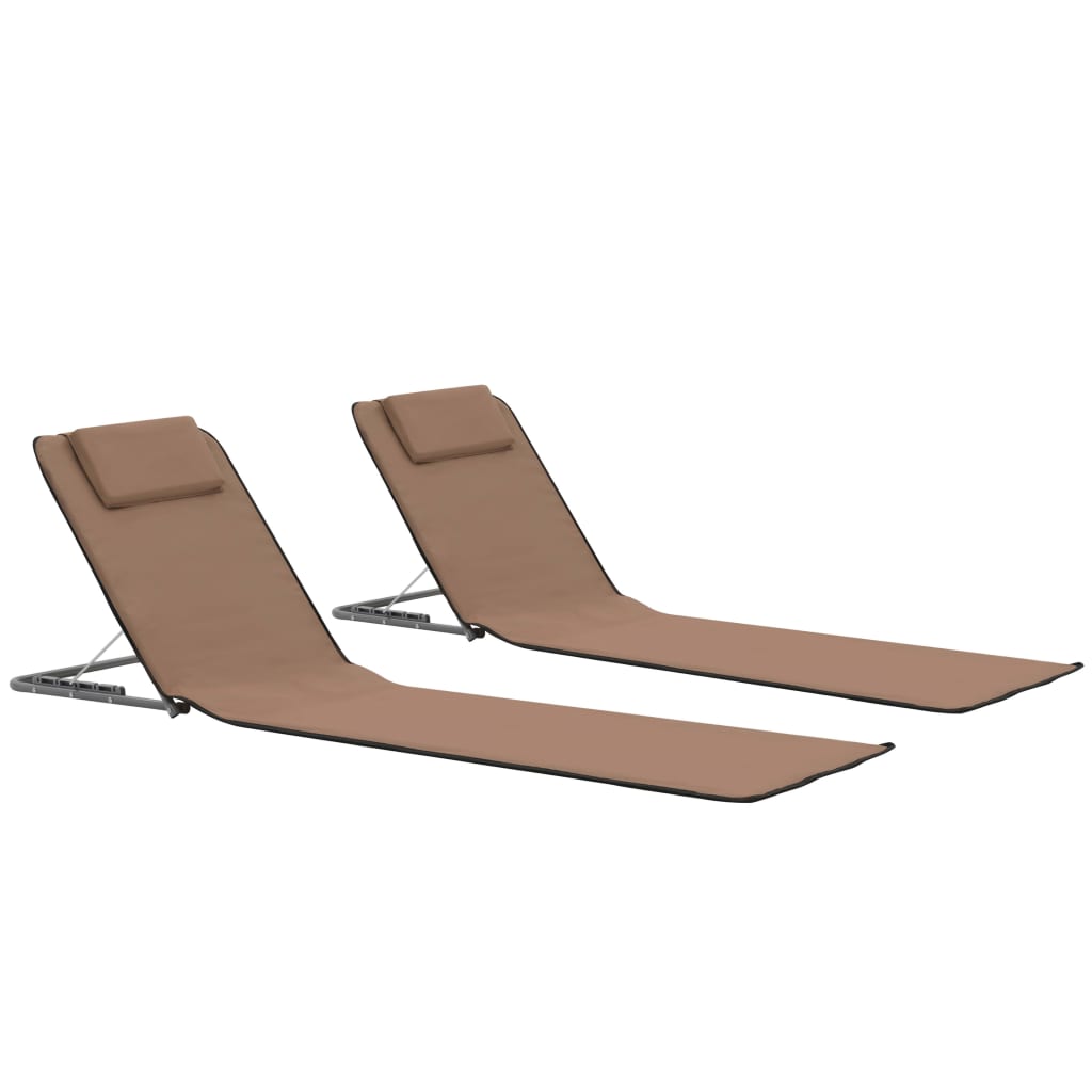 Foldable Beach Mat 2 pcs and Foldable