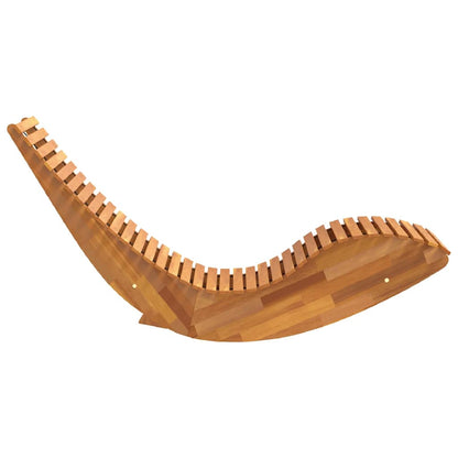 Swing Sun Loungers 2 pcs Brown 154 x 60 x 74 cm