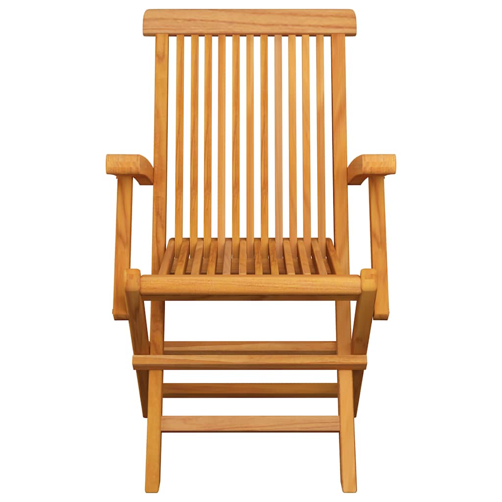 Garden Chairs 3 pcs. Solid Teak Wood   Garden Chairs