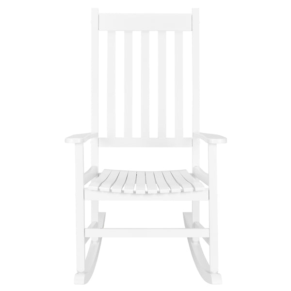 White Wooden Rocking Chair