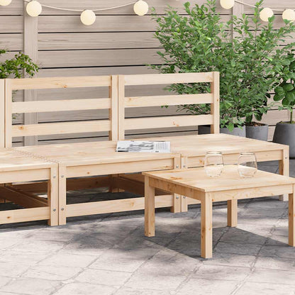 Garden Corner Sofas, 2 pieces, Solid Pine Wood