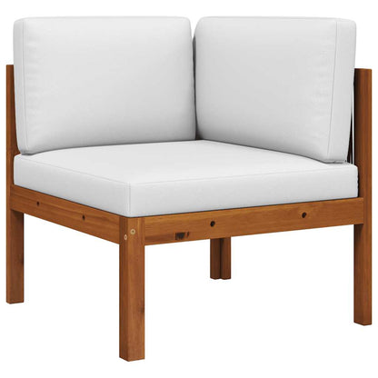 Garden Corner Sofas 2-piece with Cushions Acacia & Rope