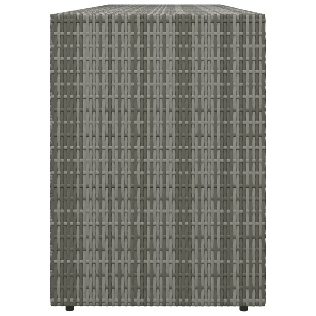 Garden Cabinet 198x55, Poly Rattan