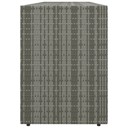 Garden Cabinet 198x55, Poly Rattan