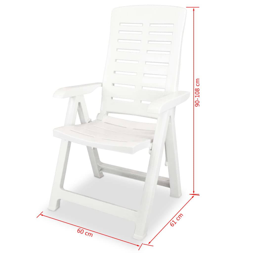 Adjustable Garden Chairs, 2 pcs.   Adjustable Garden Chairs