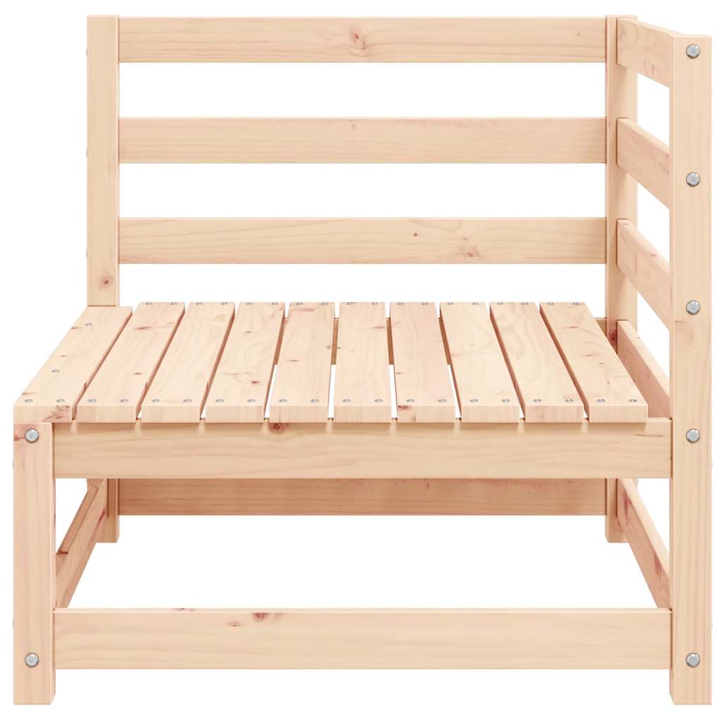 Garden Corner Sofas, 2 pieces, Solid Pine Wood