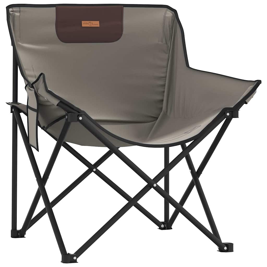 Camping Chairs 2 pcs with Bag Foldable
