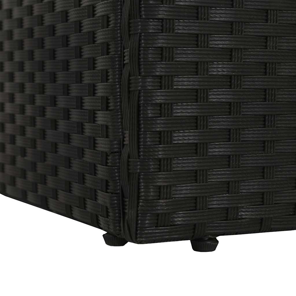 Garden Bed 195×60 cm Poly Rattan   Garden Bed