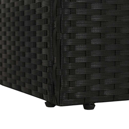 Garden Bed 195×60 cm Poly Rattan   Garden Bed