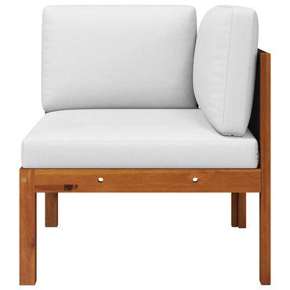 Garden Corner Sofas 2-piece with Cushions Acacia & Rope
