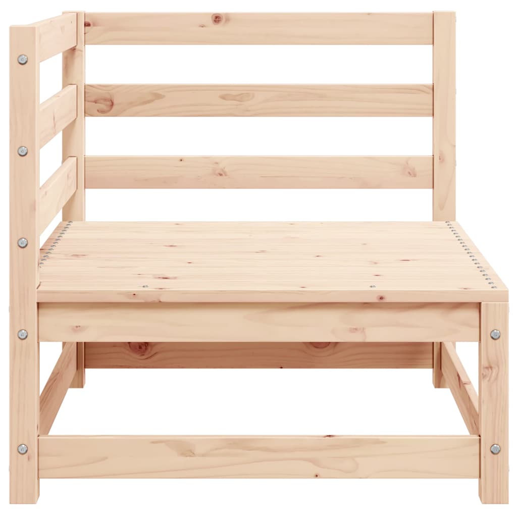 Garden Corner Sofas, 2 pieces, Solid Pine Wood