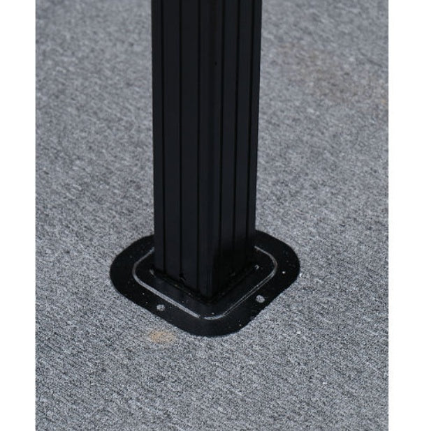 10x10FT Patic Gazebo,aluminum Gazebo With Steel Canopy,Outdoor Permanent Hardtop Gazebo Canopy For Patio, Garden,