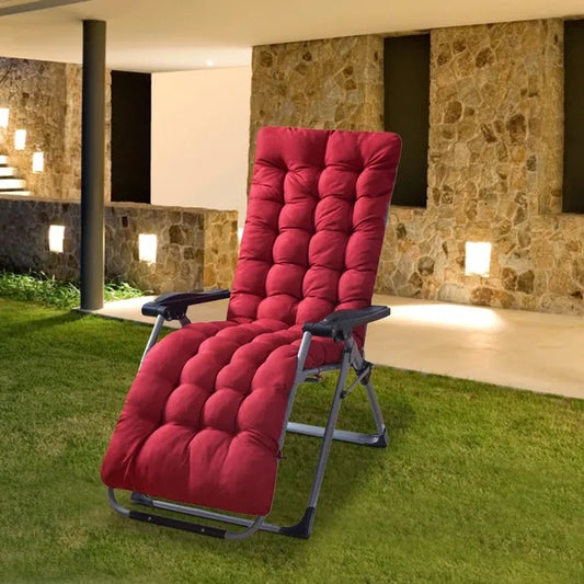 71x22in Plus Type Chaise Lounger Cushion Recliner Rocking Chair Sofa
