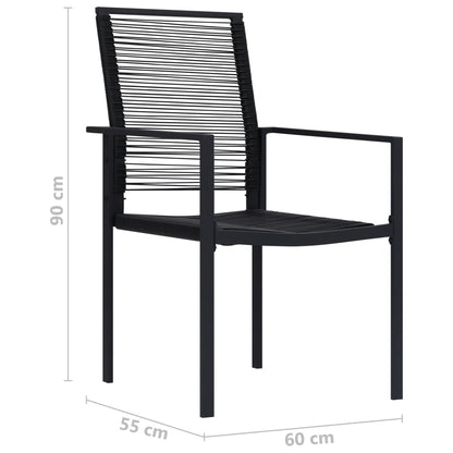 Garden Chairs 2 pcs. PVC Rattan   Garden Chairs