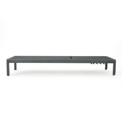 CAPE CORAL KD CHAISE LOUNGE GRY  MP2  SET OF 2