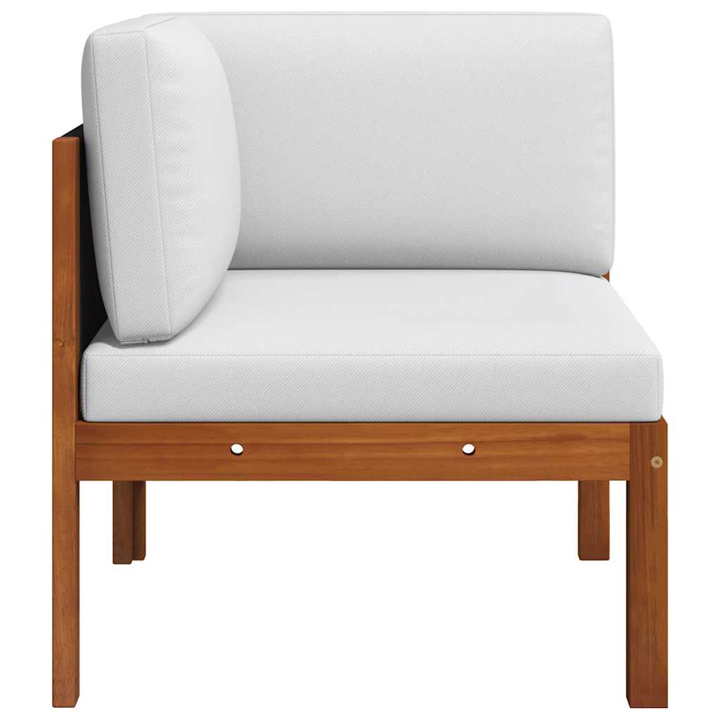 Garden Corner Sofas 2-piece with Cushions Acacia & Rope