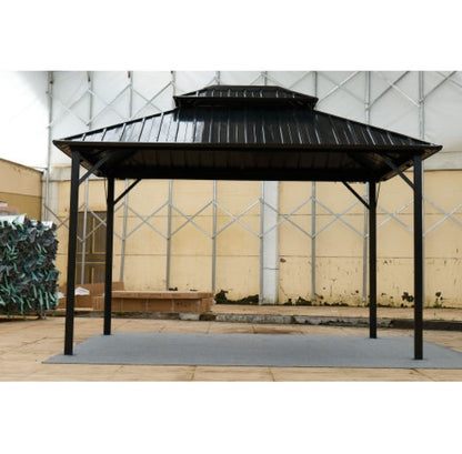 10x10 Color Steel Tile Double-roof Pavilion Gazebo