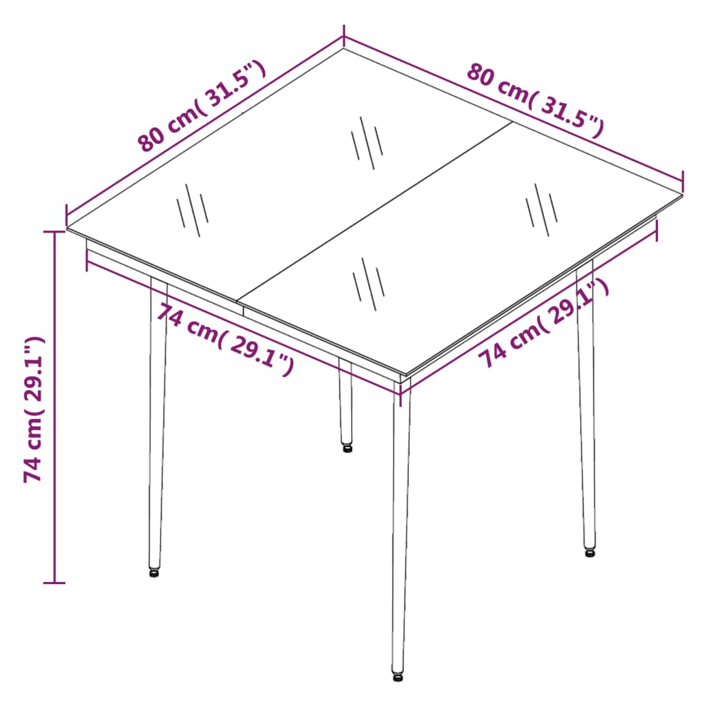 garden dining table 80x and   garden dining table 140x and