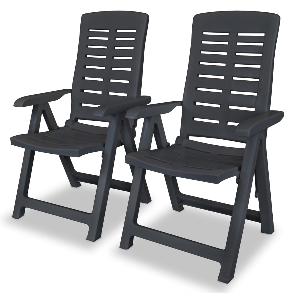 Adjustable Garden Chairs, 2 pcs.   Adjustable Garden Chairs