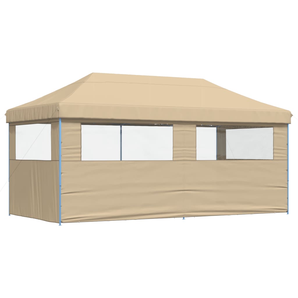 Foldable Pop-Up Party Tent with 3 Side Panels
