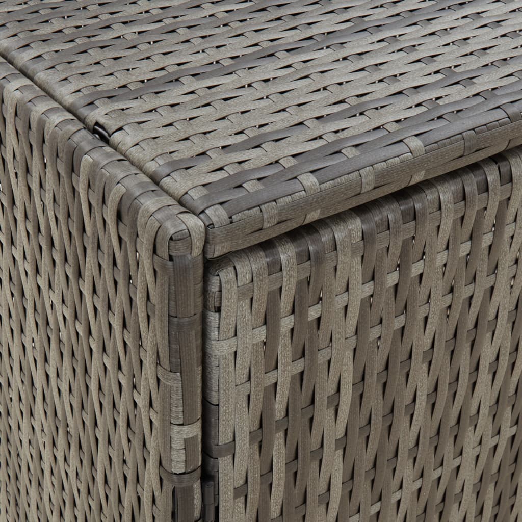 Garden Cabinet 198x55, Poly Rattan