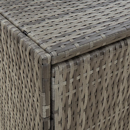 Garden Cabinet 198x55, Poly Rattan