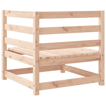 Garden Corner Sofas, 2 pieces, Solid Pine Wood
