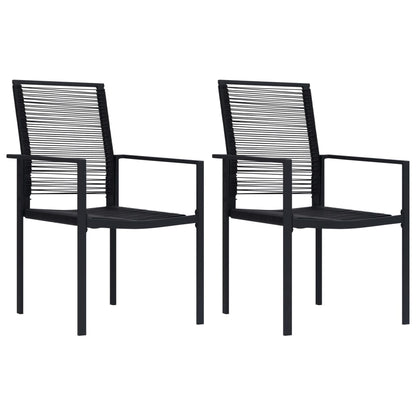 Garden Chairs 2 pcs. PVC Rattan   Garden Chairs